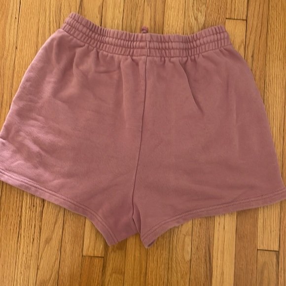 Vans Mauve Sweat Shorts - Sz Small - Picture 3 of 6